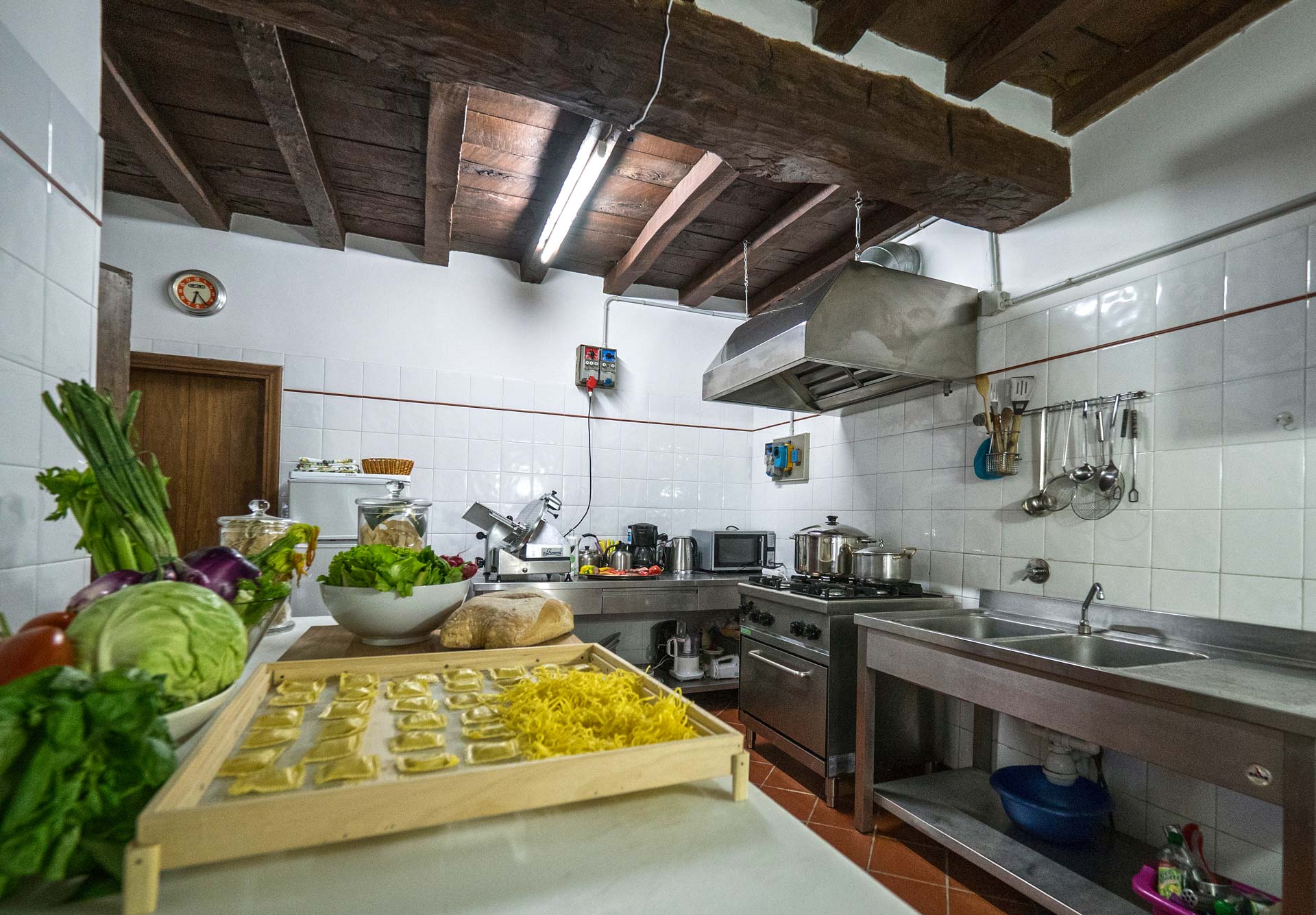 cucina professionale - Villa Il Belvedere